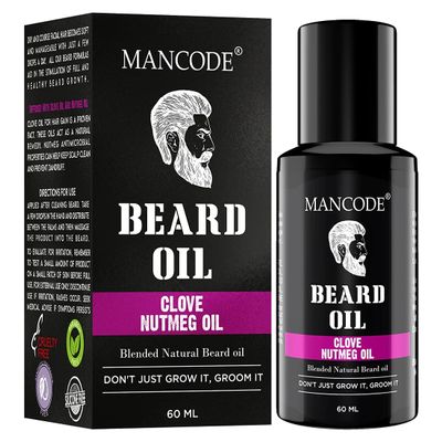 QURA Beard Oil, for Nourishment & Strengthening Beard, No Harmful Chemicals, 60Ml, 2.02 Fl Oz