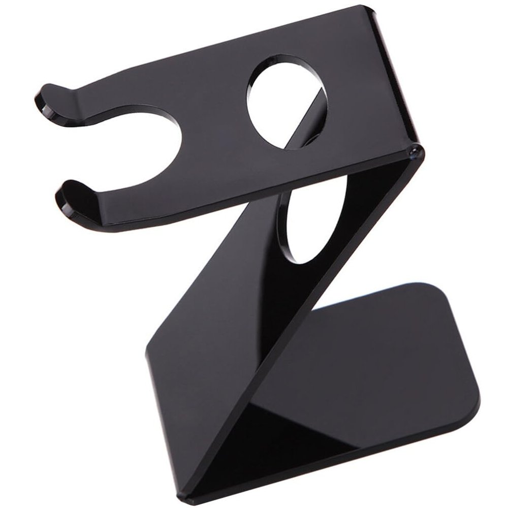 Beaupretty Shaving Brush Holder Z Type Stand for Storage in Bathroom Men's Grooming Tool Dual Options