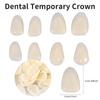 100 Pieces A2 Color Dental Temporary Crown Veneers Tooth Repair Kit Replacements for Missing Broken Tooth Fake Teeth Orthodontics Care (A2) view 2
