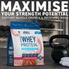 Applied Nutrition Critical Whey Protein Powder 900g - High Protein Powder, Protein Milkshake, Muscle Building Supplement with BCAAs & Glutamine (900g - 30 Servings) (Chocolate) view 2
