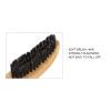 ANKROYU Beard Styling Brush, Strong Toughness Beard Brush, Portable Ergonomic Curved Design for Beard and Mustache, Natural Boar Bristle for Shaping and Grooming view 2