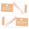 Beavorty 4pcs Eyelash Extension Tweezers Tool Stainless Steel Precision Tweezers for Lash Extensions Cluster Lashes Easy to Use view 2