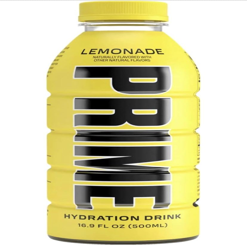 Zi Foam Prime Hydration Yellow Lemonade Drink By KSI & Logan Paul 500ml - US Import