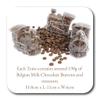 ButtonChocs Christmas Chocolate Train - Merry Christmas. Belgian Milk Chocolate Gift for Christmas. view 4