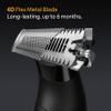 Braun Series X Beard Trimmer & Body Shaver, Mens Trimmer for Face & Body with Innovative 4D-Blade, Waterproof, Cordless 45-Minute Battery Run-Time, XT5270 view 4