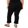 Madewell Plus Cali Demi Jeans in Black Rinse Wash, Black Rinse Wash, 22 Plus view 2