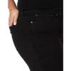 Madewell Plus Cali Demi Jeans in Black Rinse Wash, Black Rinse Wash, 22 Plus view 3