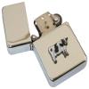 Friesian Cow Petrol Lighter Windproof Stainless Steel with Free Engraving Gift 694 view 1