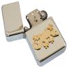 Gecko Petrol Lighter Windproof Stainless Steel with Free Engraving Gift 700 view 1
