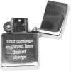 Gecko Petrol Lighter Windproof Stainless Steel with Free Engraving Gift 700 view 2