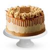 Patisserie Valerie Lotus Biscoff Cake 8" - Fresh Cakes for Delivery - Vegan Birthday Cake -Plant-Based Celebration Cake - Handmade in the UK - Serves 14 view 1
