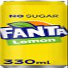 Fanta Lemon - Zero - sleekcan - 24x33 cl - NL view 2