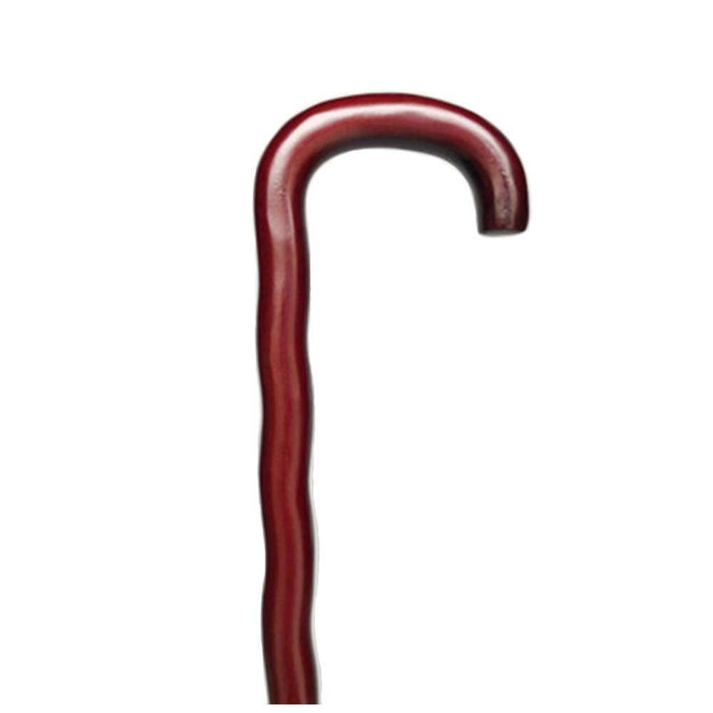 GGZONE Lightweight Walking Cane New Disabledelderly Lightweight Non-slip Solid Wood Canes, Menwomen Hiking Wood Walking Sticks Mountaineering Crutc beautiful scenery