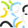 Gogogmee Soft Silicone Ear Sleeve Ear Hook Wrap for Comfortable Painless Use 5Pc Set for Mask Strap Extension and Everyday Use view 3