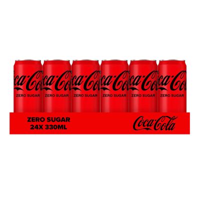 Coca Cola - Zero - sleekcan - 24x33 cl - NL