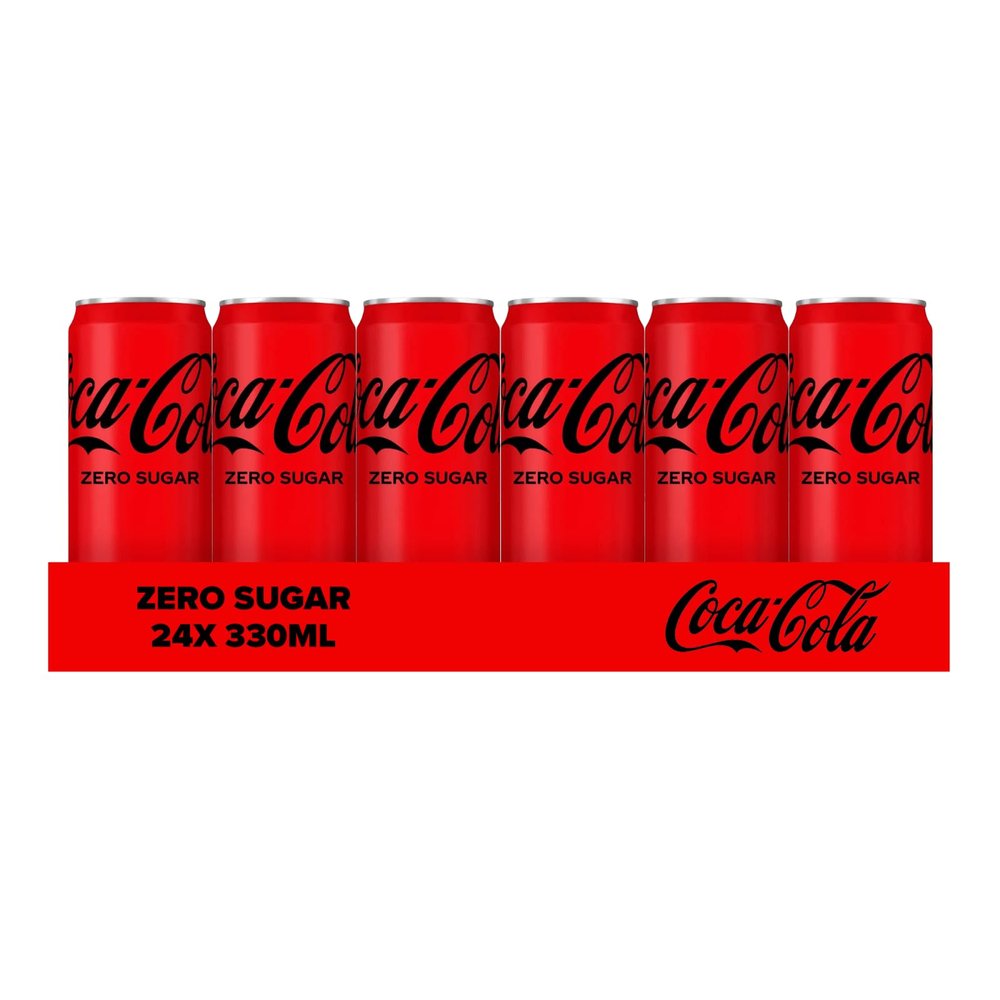 Coca Cola - Zero - sleekcan - 24x33 cl - NL