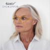 Eyekepper Round Reading Glasses for Women Men Retro Readers - Yellow +3.00 view 2