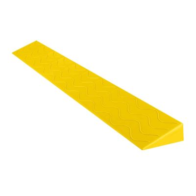Yqyc Threshold Ramps For Doorways, 2-6.5Cm Rise Threshold Ramps Non-Slip Household Ramp Transition Strip Climbing Mat Anti-Slip For Cleaning Robot (Color : Yellow, Size : Height 2cm)