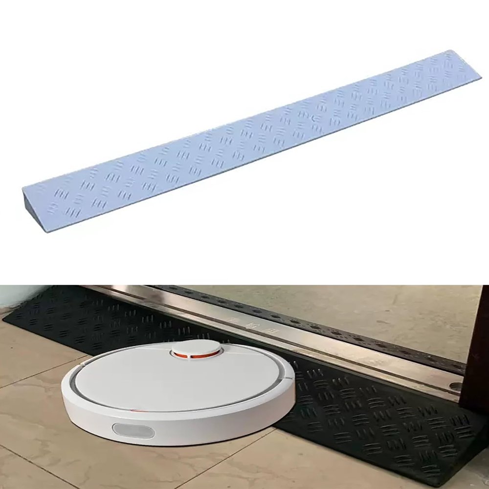 1-2.5cm Portable Threshold Ramps (Color : Gr, Size : 100x6x2cm)