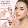 Painless Nose Hair Trimmer for Women Rechargeable 2025 Upgrade Nose Trimmer Ladies Noses Hair Trimmer Dual Edge Blades with IPX7 Waterproof,Powerful Motor,Easy Cleansing,Pink view 2