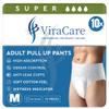 10 x Incontinence Pants Men & Women | with Wetness Indicator & Soft-Stretch Waistband | Disposable Adult Nappies | Waist Size Medium 65-135 cm | Adult Diapers | (1 Pack of 10) view 1