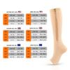 2Pairs Medical Compression Socks for Women Men, 15-20mmHg Knee High Flight Socks Compression Stockings,Zipper Compression Socks for Swollen Varicose Veins Running Nurses Pregnancy Travel (Mixed, L/XL) view 2