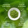 MOICHA Organic Japanese Matcha Green Tea Powder, 100g | Premium Ceremonial Grade | Single origin from Uji Japan | Enjoy in Matcha Latte or as a Tea view 4
