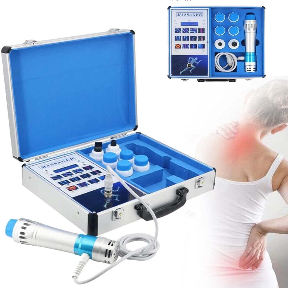 GEHPYYDS Multifunctional Shock Wave Device ED Shockwave Therapy Machine Extracorporeal Shockwave Massage Device,Body Massager for Pain Relief Massage and ED