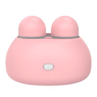 Small Lightweight Contact Lens Cleaner Case, Contact Lens Cleaner, Ultrasonic Portable Automatic Rechargeable Soft Lens Cleaning Machine, Fit Disposal Soft Lens, Hard Lens, Contact Lens, Colored(Pink)
