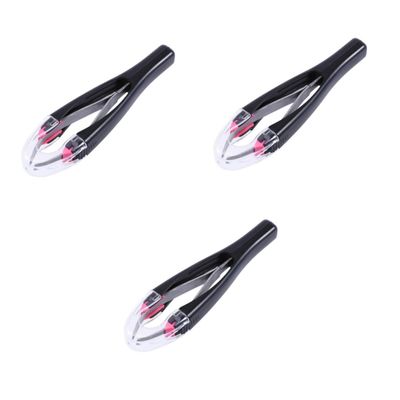 Beatifufu 3pcs Retractable Eyebrow Long Precision Removal Tool Makeup Tool Random Color