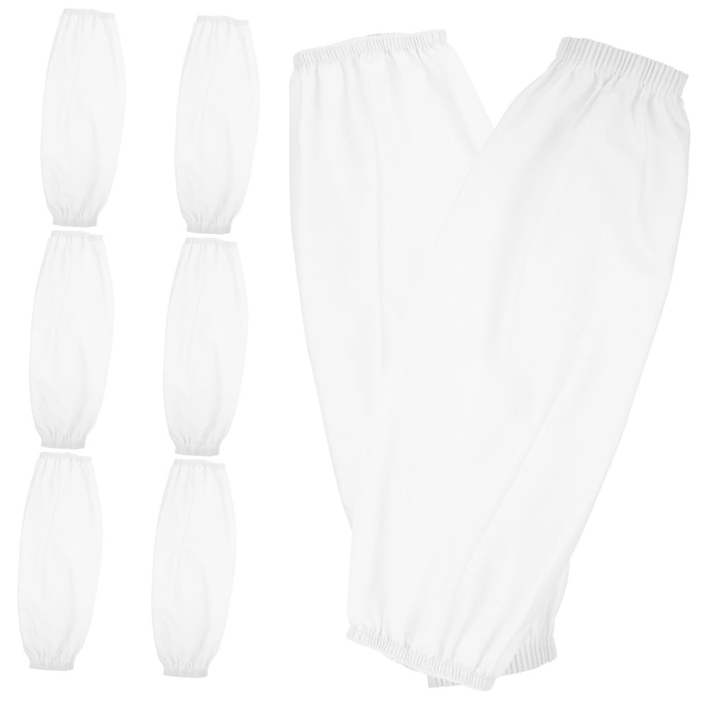 Angoily 4pairs Oil Oversleeves Reusable Cooking Forearm Sleevelet Arm Protection for Kitchen Workspace