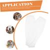 Angoily 4pairs Oil Oversleeves Reusable Cooking Forearm Sleevelet Arm Protection for Kitchen Workspace view 3
