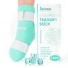 LEOXE Ankle Foot Ice Pack Wrap, Reusable Cold Therapy Gel Sock for Injuries, Sprained, Swelling, Toe Pain, Foot Edema, Plantar Fasciitis, Achilles Tendonitis Pain Relief & Surgery Recovery view 1