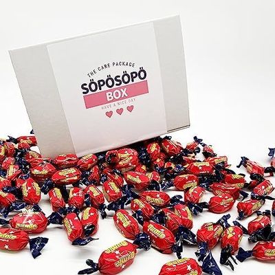 Fazer Dumle original toffee Caramel 2lb 900g Bag in a Spsp Box Finnish Candy Treat