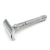 Parker Safety Razor, 24C Three Piece Open Comb Double Edge Safety Razor with Heavyweight Chrome Plated Brass Handle view 2