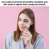 Rose Quartz Roller with Gua Sha Set for Face Natural Authentic Facial Crystal Massager Skin Eyes Neck Tones Firms Depuffs,1 Set view 3