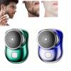 Donubiiu 2023 Powerful Storm Shaver for Men, New Upgrade Powerful Storm Shaver Men's Electric Shavers, Pocket Portable Electric Shaver, USB Mini Shaver Wet and Dry (Blue+Green) view 1