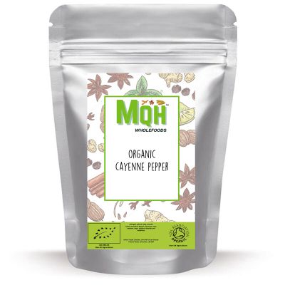 Organic Cayenne Pepper Premium Quality! Soil Association Certified (500g)