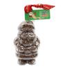 ButtonChocs Christmas Chocolate Father Christmas - Naughty or Nice. Belgian Milk Chocolate Gift. view 1