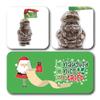 ButtonChocs Christmas Chocolate Father Christmas - Naughty or Nice. Belgian Milk Chocolate Gift. view 2