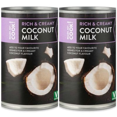 Coconut Milk Rich & Creamy 400 ml, PACK OF 2 vegetarian