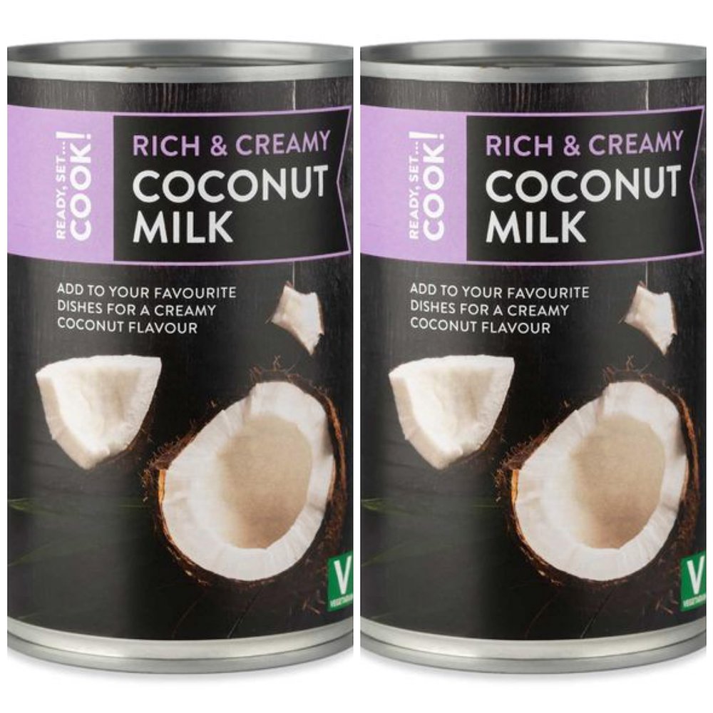 Coconut Milk Rich & Creamy 400 ml, PACK OF 2 vegetarian