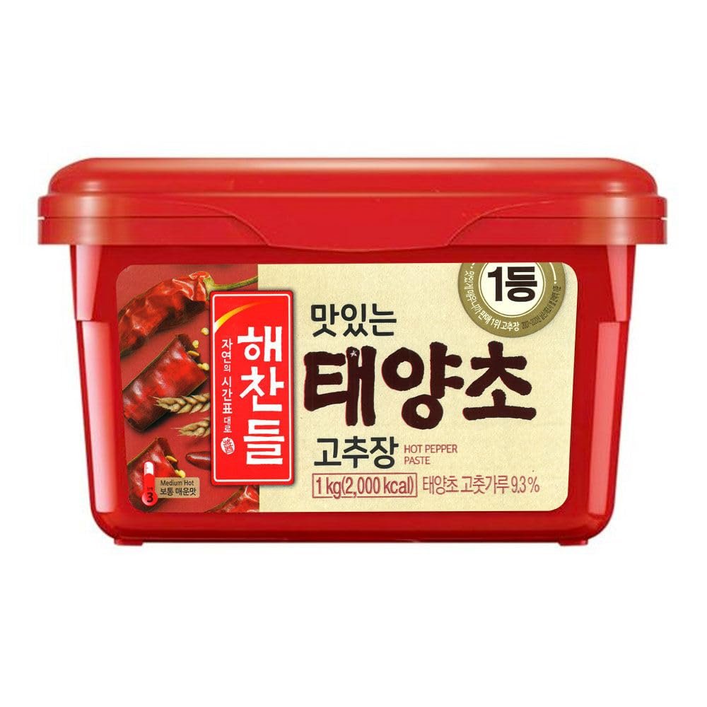 CJ Haechandle Gochujang Hot Red Chilli Pepper Paste Medium Hot in Tube 1kg