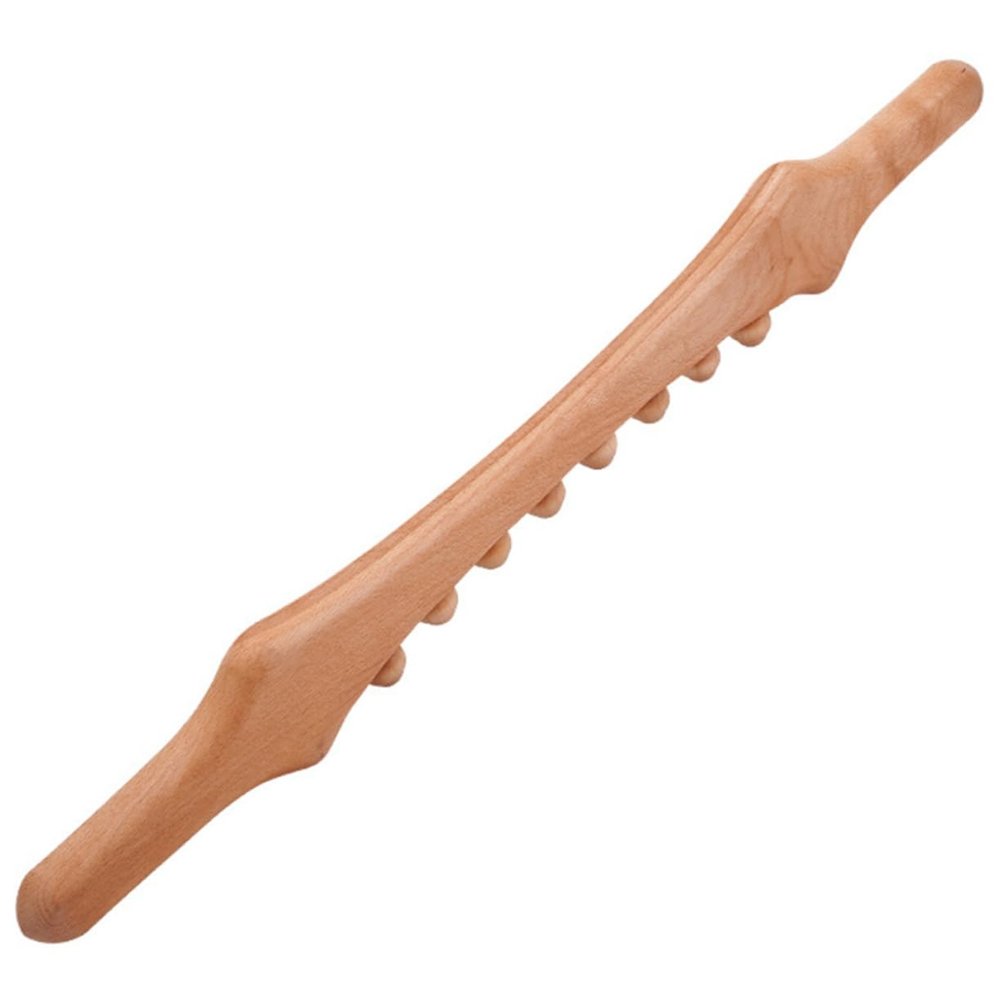 Anneome Handheld Massage Acupoint Stick Wood Therapy Tool for Multi-use Massage Stick