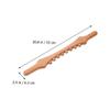 Anneome Handheld Massage Acupoint Stick Wood Therapy Tool for Multi-use Massage Stick view 3