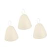 Gogogmee 3pcs Thickened Sauna Hat for Household Bathing Felt Material Sauna Caps Heat Insulation Hats for Infrared view 1