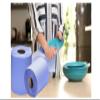 18 Roll- Premium Quality Blue Centrefeed Rolls 2 Ply Embossed Recycled Paper Towels Hand Towels Tissue Kitchen Blue Rolls Wipe Away Wall Mounted Lockable Rolls for Home Office Garage Bathroom view 4