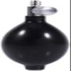 Replacement Hand Black Air Pump for Aircast Walker Brace Sphygmomanometer Blood Pressure Latex Air Release view 1