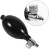 Replacement Hand Black Air Pump for Aircast Walker Brace Sphygmomanometer Blood Pressure Latex Air Release view 2
