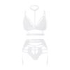 Lingerie For Women Sexy Naughty Plus Size Sex/Play Exposed Nipple And Butt Women's Fishnet Mesh Babydoll Bodysuit Lace Smock view 4